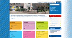 Desktop Screenshot of gezondhoograven.nl